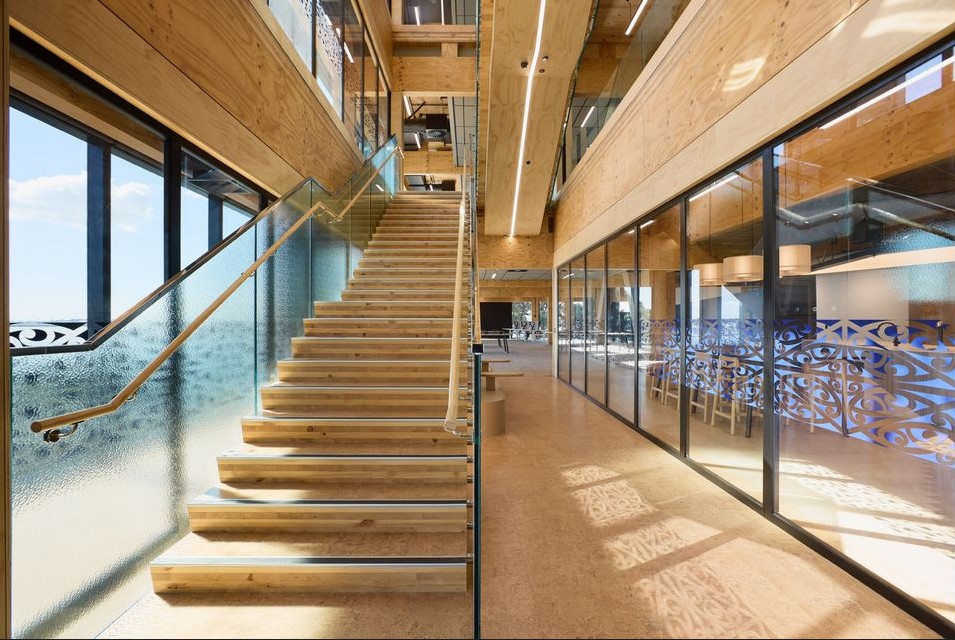 Interior detail on a Tauranga apartment project